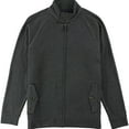 thumbnail image 1 of Tasso Elba Mens Quilted Knit Jacket, Grey, Small, 1 of 1
