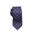 thumbnail image 1 of Tasso Elba Mens Ravenna Silk Blend Business Neck Tie Purple O/S, 1 of 2