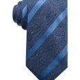 thumbnail image 1 of Tasso Elba Mens Striped Self-tied Necktie, Blue, One Size, 1 of 1