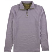 Tasso Elba Mens Supima Pullover Sweater, Purple, Medium