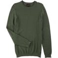 thumbnail image 1 of Tasso Elba Mens Textured Pullover Knit Sweater, Green, X-Large, 1 of 1