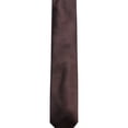 thumbnail image 1 of Tasso Elba Mens Textured Self-tied Necktie, Brown, One Size, 1 of 1
