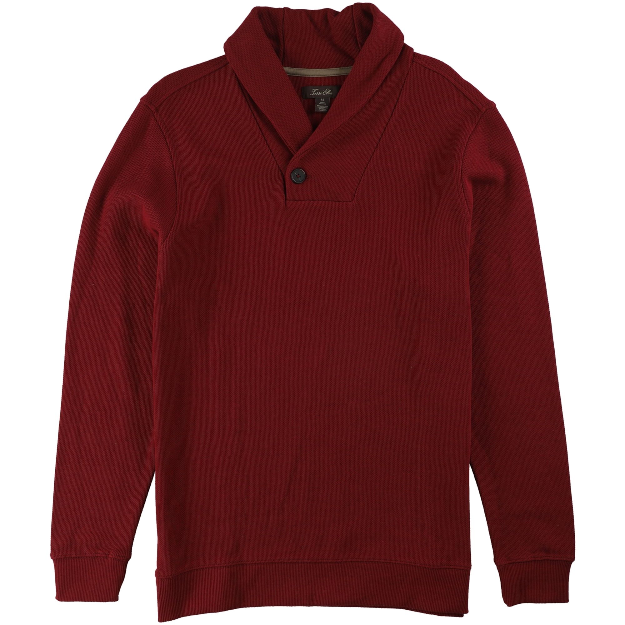 Tasso elba sweater shawl collar pullover sales