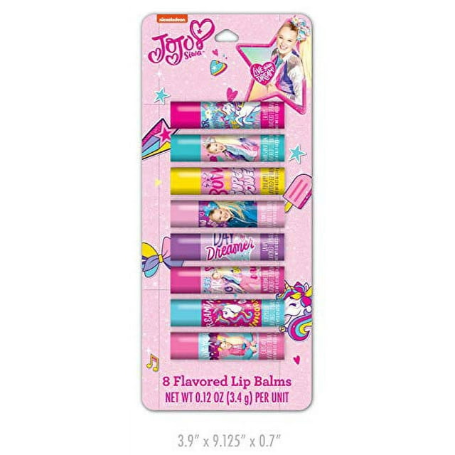 Taste Beauty JoJo Siwa Tinted Lip Balm Variety Pack, Flavored Lip Balm