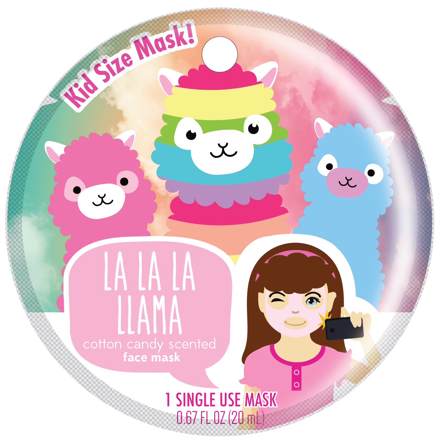 Taste Beauty La La La Llama Face Mask
