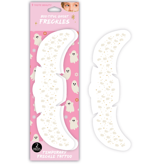 Taste Beauty Temporary Freckle Tattoos, 2 Sheets, Ghosts