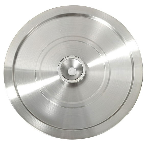 Taste Cup Lid Stainless Steel Cookware Grease Jar Lids Bucket Lid Metal Pot Lid Universal Lid for Seasoning Pot