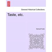 Taste, Etc. Paperback