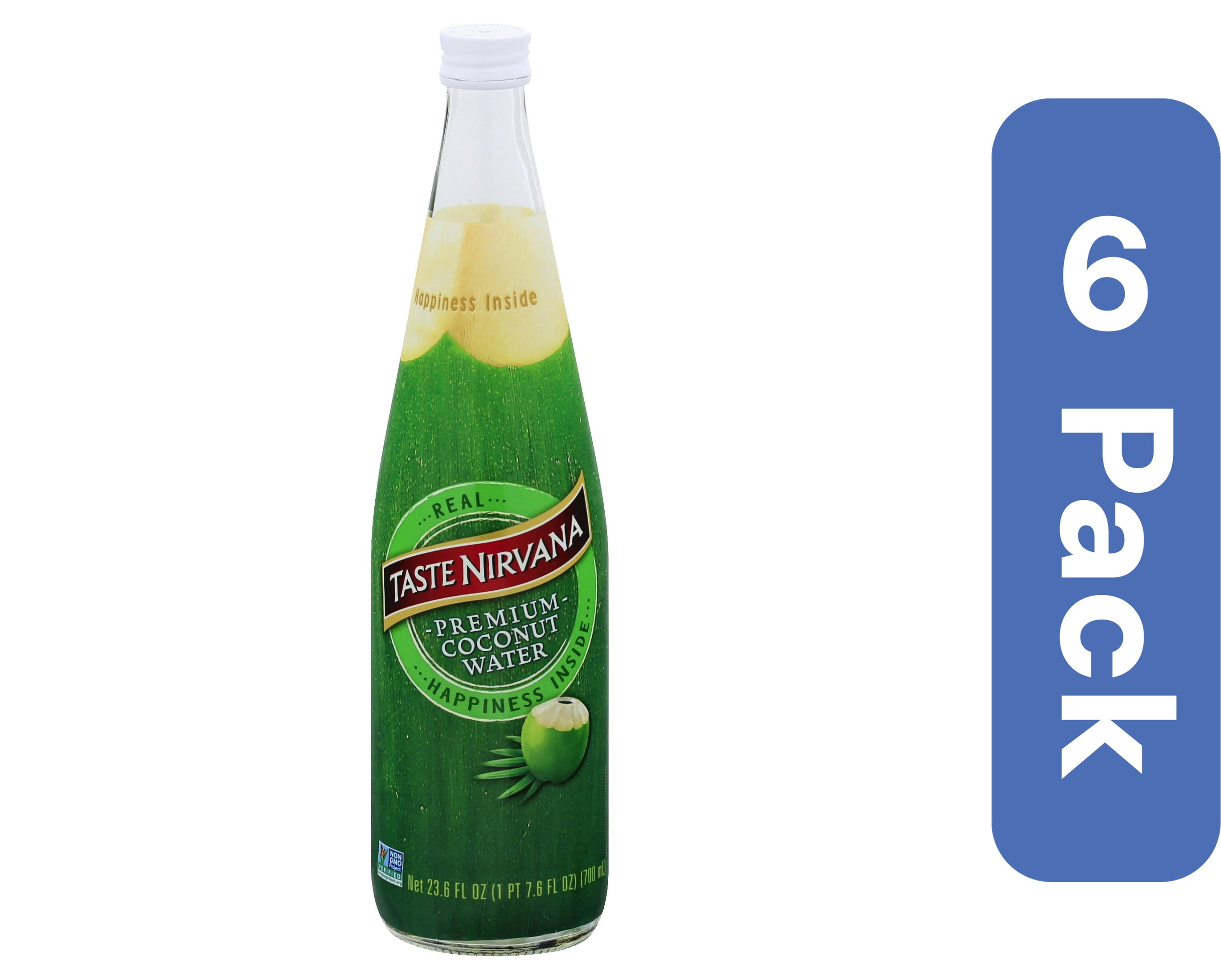 Taste Nirvana Coconut Water Real Big Bottle fl oz (Pack Of