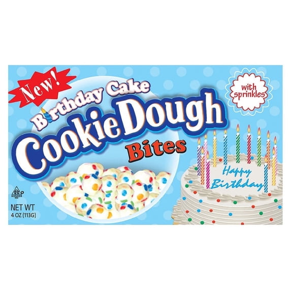 Taste Of Nature Birthday Cake Cookie Dough Bites 3.1 oz