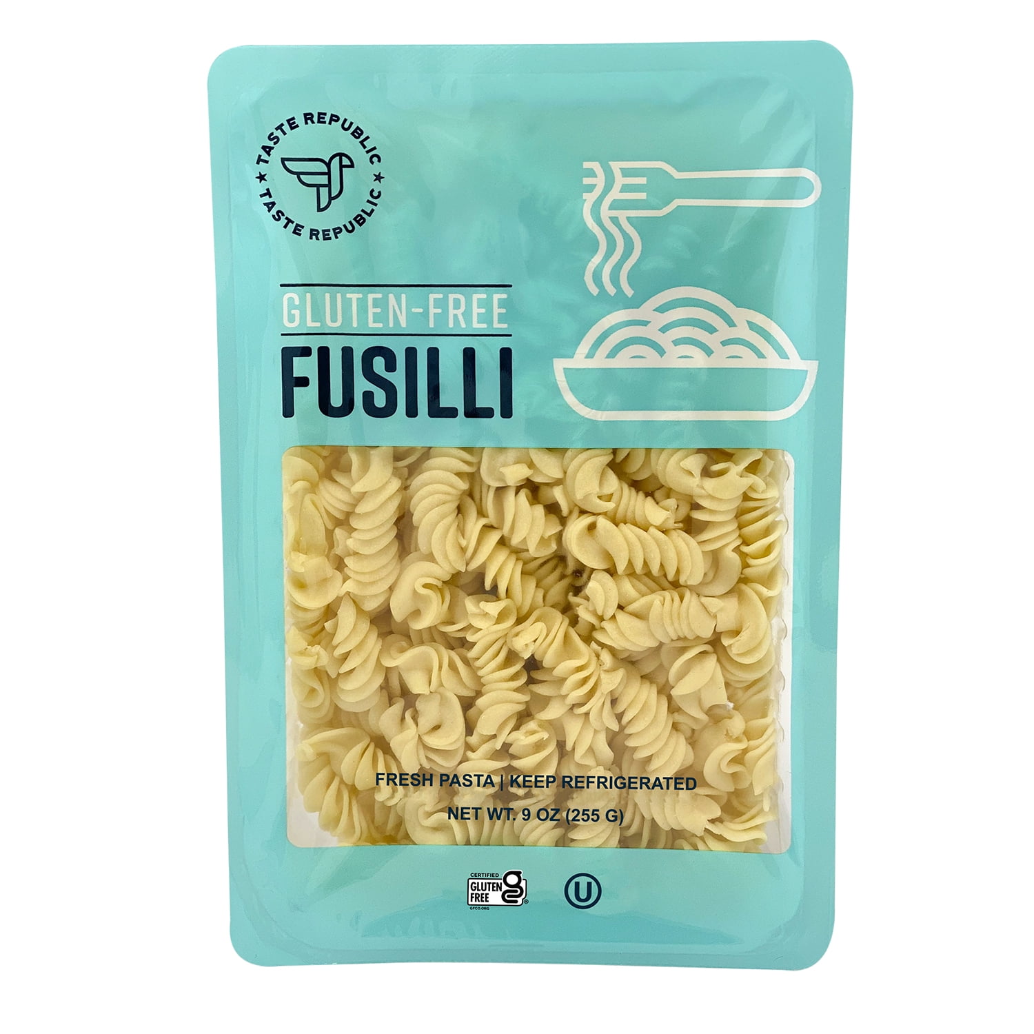 Taste Republic Fresh Fusilli Pasta Gluten Free, 9oz, 6 Pack - Walmart.com