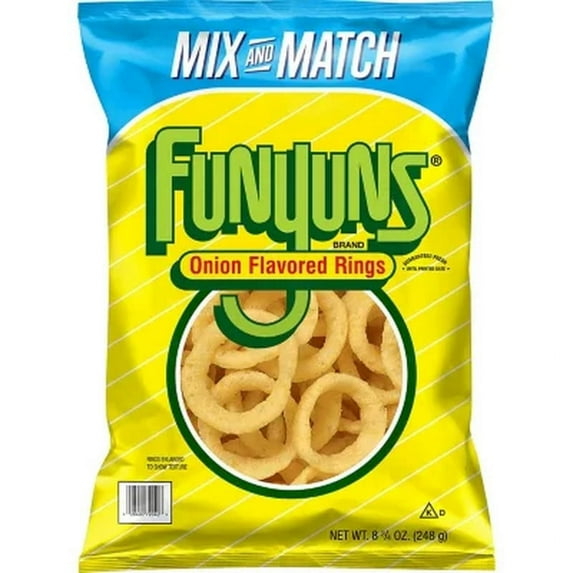 Taste Sensation Funyuns Onion Rings 8.75 oz Bag
