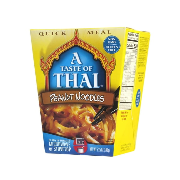 A Taste of Thai Peanut Noodles Quick Meal, 5.25-Ounce Boxes (Pack of 6)