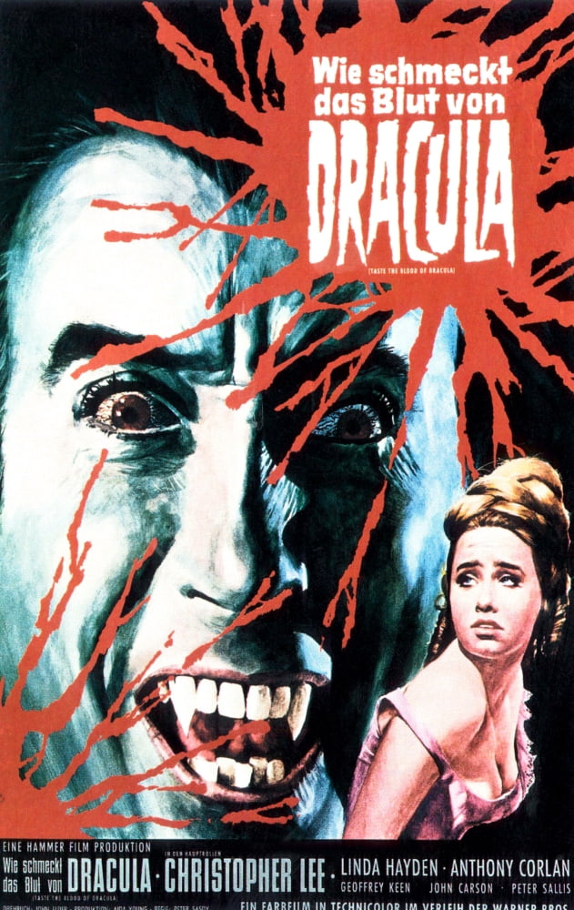 Taste The Blood Of Dracula Canvas Art - (24 x 36)