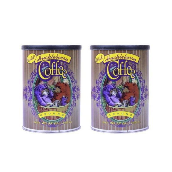 Taste The Wilderness Wild Huckleberry Coffee, 12Oz Pack of 2