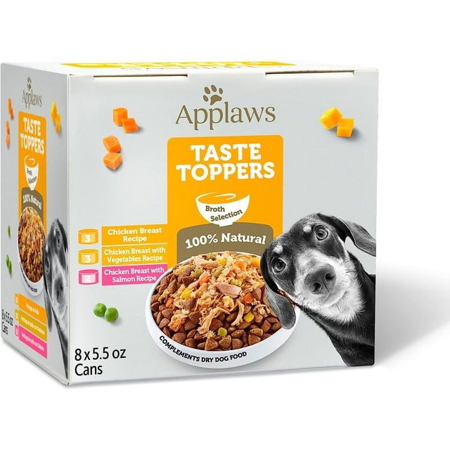 Taste Toppers, Natural Dog Food Topper, 8 Count, Limited Ingredient