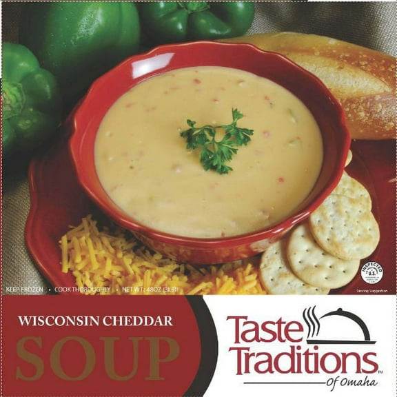 Taste Traditions Wisconsin Cheddar, 3 Pound - 6 per case.