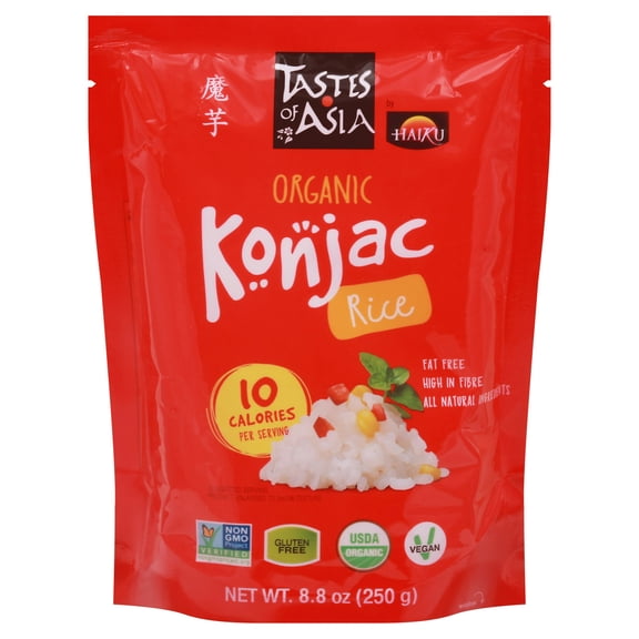 Taste of Asia Konjac Rice 8.8 oz (Pack of 12)