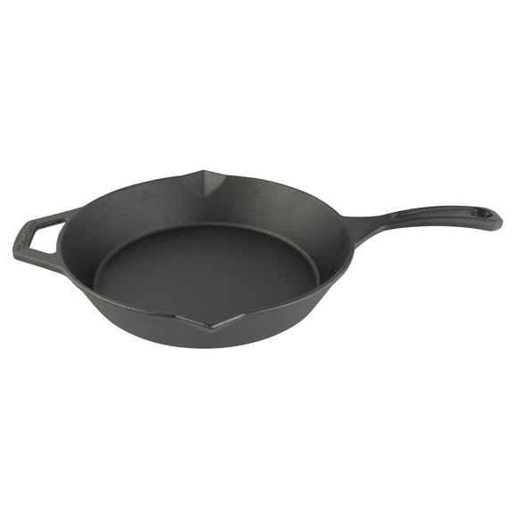 Taste of Home 10 inch Pre-Seasoned Cast Iron Skillet - Black