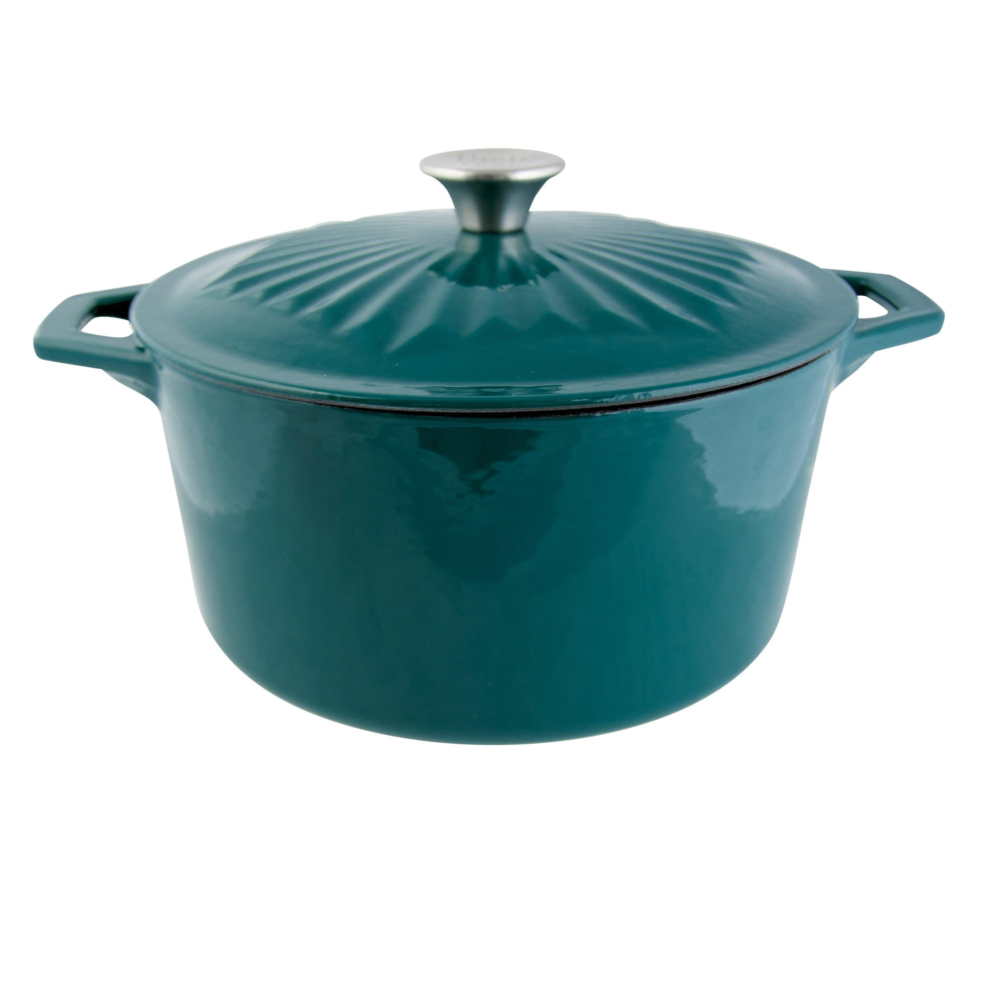 Sea Green 5-Quart Enameled Cast Iron Dutch Oven with Lid