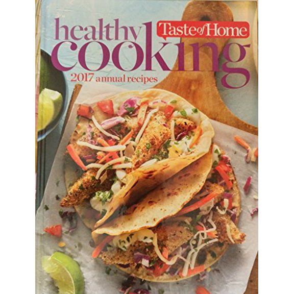 Pre-Owned Taste of Home Healthy Cooking 2017 Annual Recipes Paperback