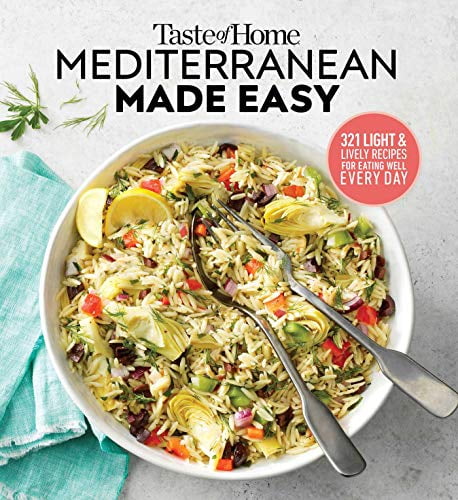 Pre-Owned Taste of Home Mediterranean Made Easy: 321 Light & Lively Recipes for Eating Well Everyday (Paperback 9781617658914) by Editors at Taste of Home