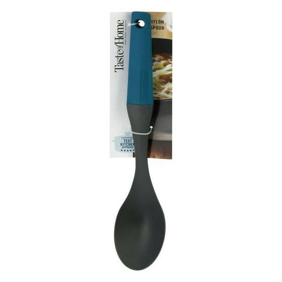 Taste of Home Nylon Spoon; Sea Green & Ash Gray