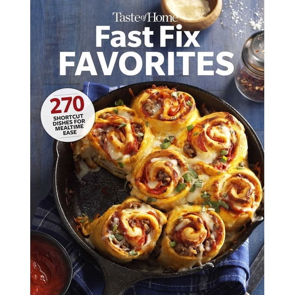 Pre-Owned Taste of Home Quick & Easy Taste of Home Fast Fix Favorites: 270 Shortcut Recipes for Mealtime Ease, (Paperback)