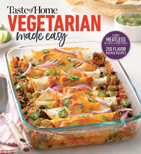 Pre-Owned Taste of Home Vegetarian Made Easy : 335 Delicious Meatless Recipes with Tips for Every Table (Paperback) 9781617659317