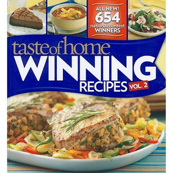 Pre-Owned Taste of Home Winning Recipes, Vol. 2 (Ring-bound) 0898217539 9780898217537