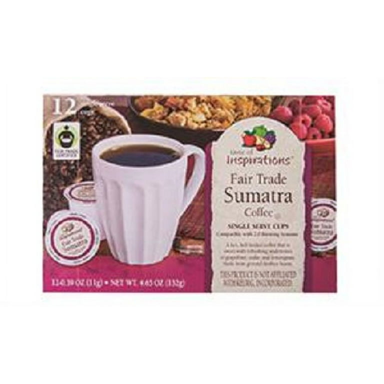 Taste of Inspirations Fair Trade Sumatra Coffee Keurig K-Cups