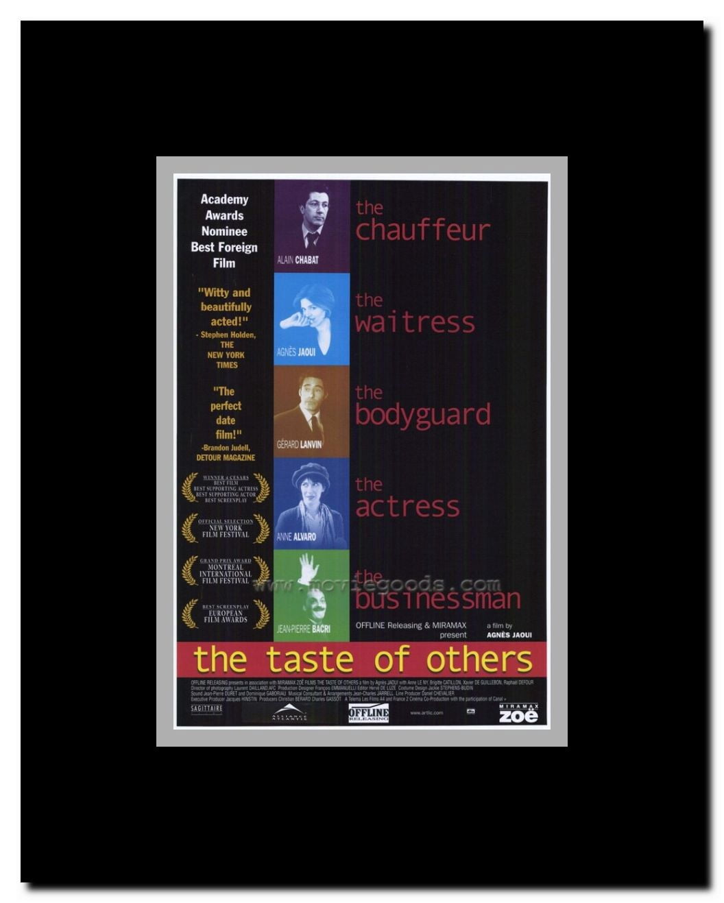 Taste of Others Framed Movie Poster