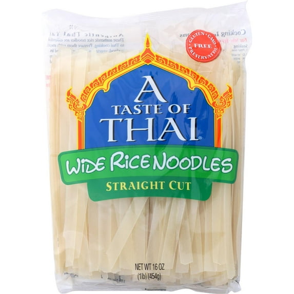 Taste of Thai Noodles Wide Rice, 16 OZ