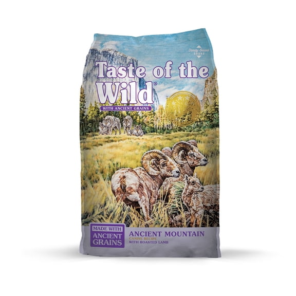 Taste of the Wild Ancient Mountain with Ancient Grains Dry Dog Food, 5Lb