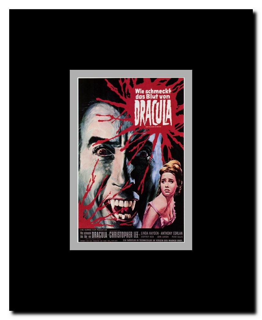 Taste the Blood of Dracula Framed Movie Poster
