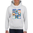 thumbnail image 1 of Taste the Fun - Dippin’ Dots Ice Cream Assorted Treats Graphic Youth's Hoodie, 1 of 4
