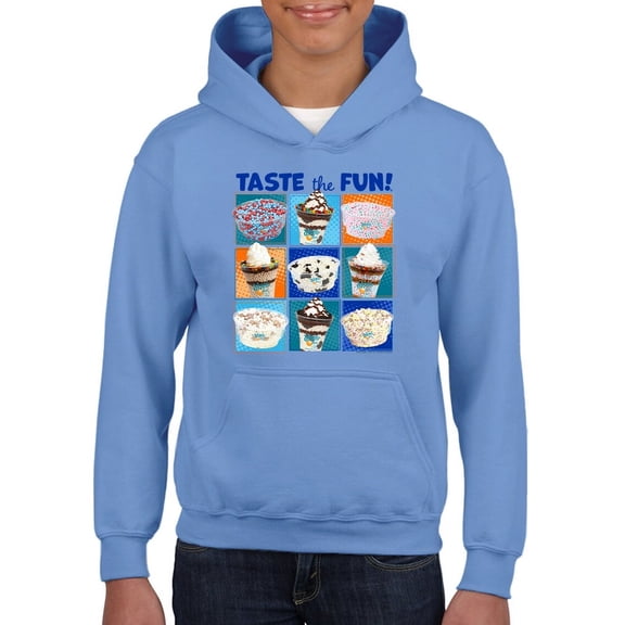 Taste the Fun - Dippin’ Dots Ice Cream Assorted Treats Graphic Youth's Hoodie