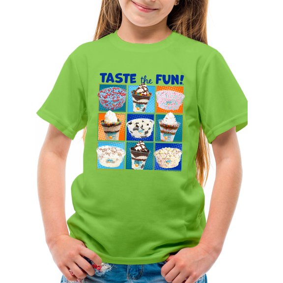 Taste the Fun - Dippin’ Dots Ice Cream Assorted Treats Graphic Youth's T-shirt