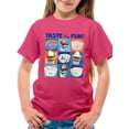thumbnail image 1 of Taste the Fun - Dippin’ Dots Ice Cream Assorted Treats Graphic Youth's T-shirt, 1 of 4