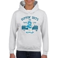 thumbnail image 1 of Taste the Fun Frozeti Dippin' Dots Retro Yeti Graphic Youth's Hoodie, 1 of 4
