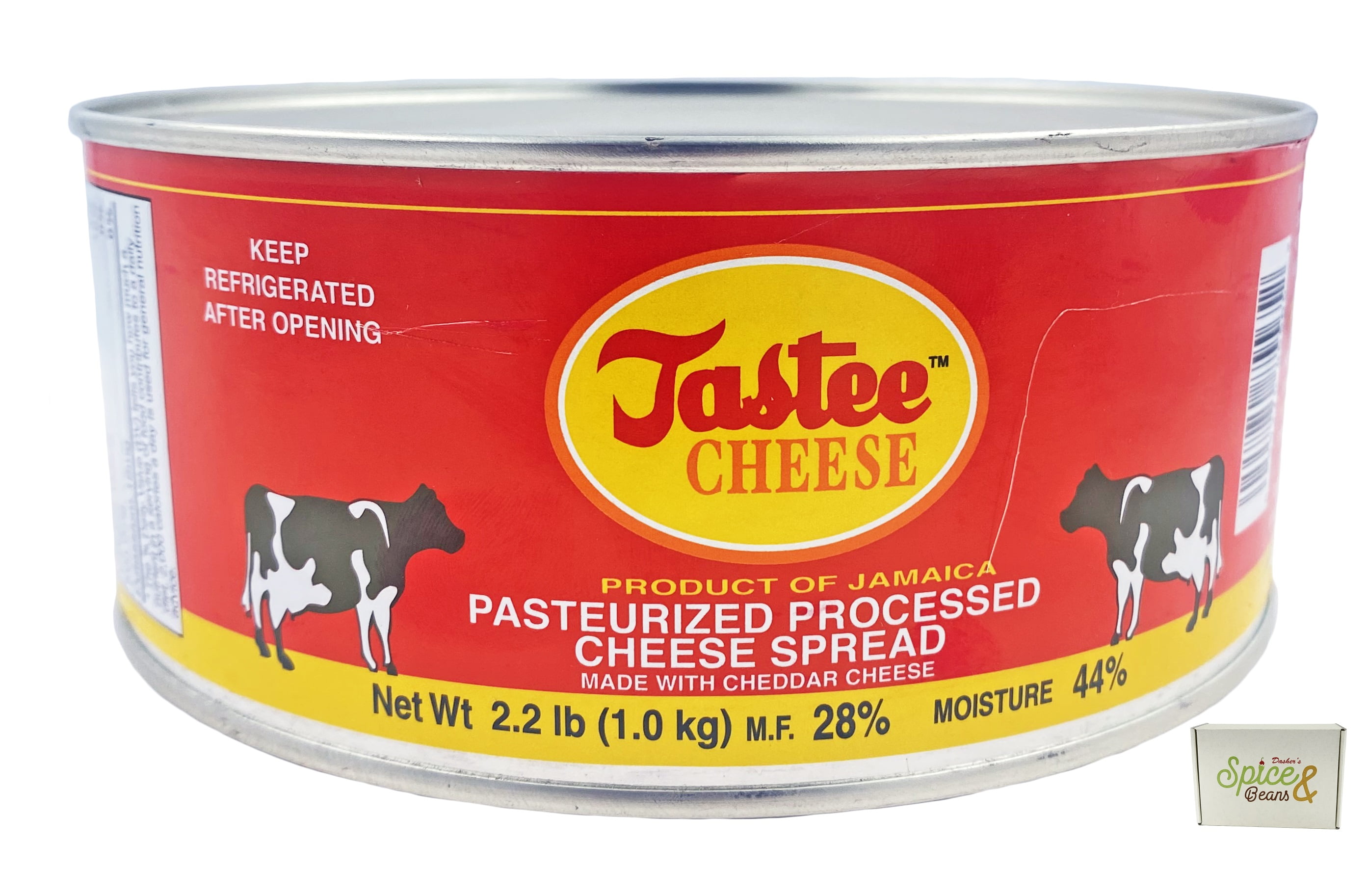Tastee Cheese Jamaica Cheese Spread Made with Cheddar Cheese 2.2 lb