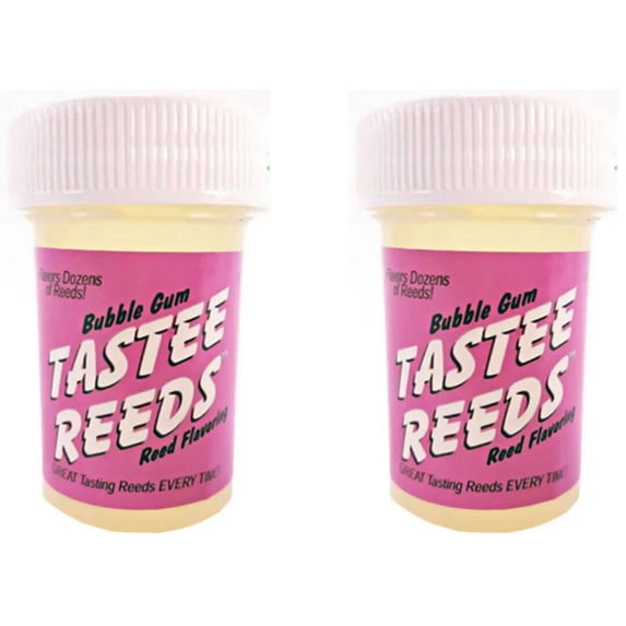 Tastee Reeds Reed Flavoring (Two Pack Bubble Gum)