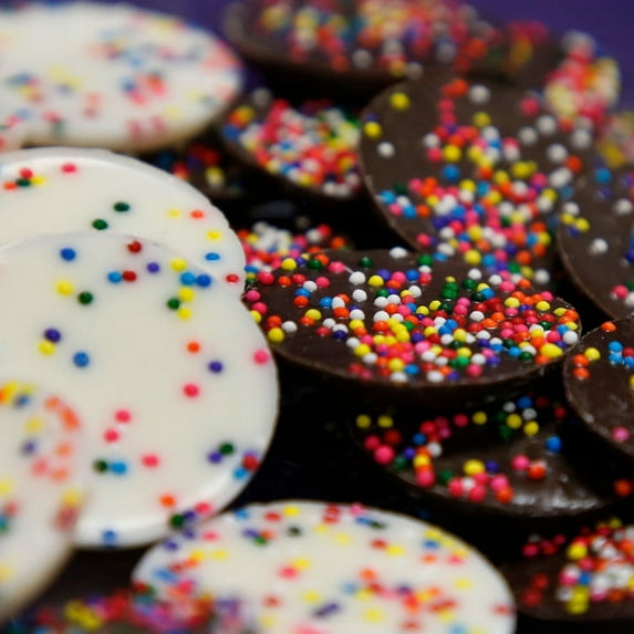 Tasteful Thoughts Nonpareils, Milk Chocolate, 1/2 lb