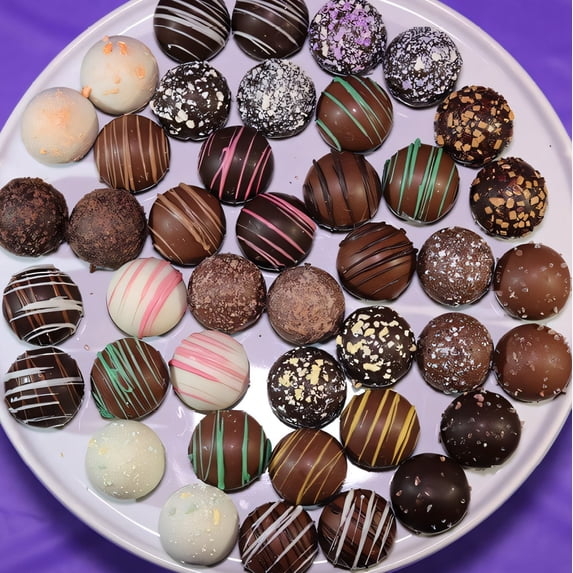 Tasteful Thoughts Truffles Hazelnut (Milk), Pack of 5