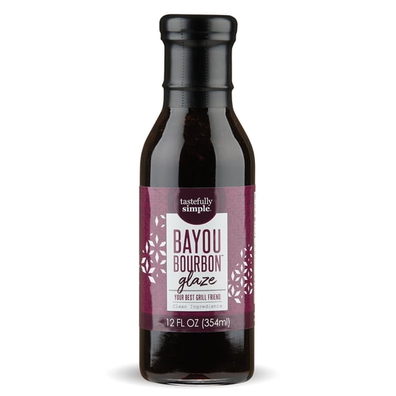Tastefully Simple Bayou Bourbon Glaze, 12 Fluid Ounce