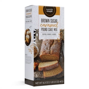 Tastefully Simple Brown Sugar Caramel Pound Cake Mix (16.5 oz.)