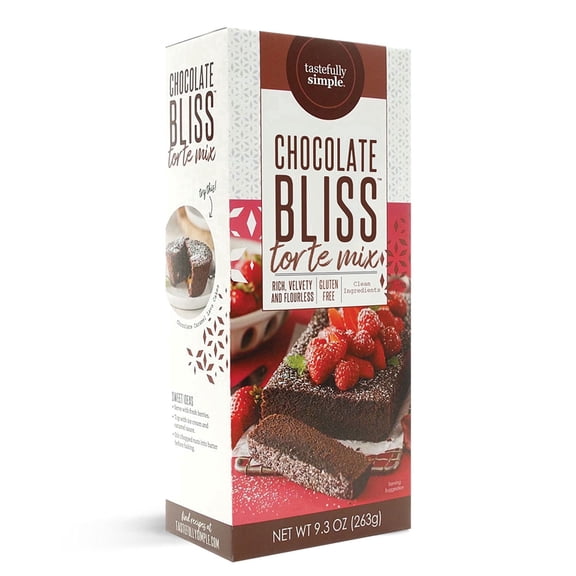 Tastefully Simple Chocolate Bliss Torte Mix