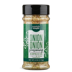 Tastefully Simple Onion Onion Seasoning, 4 Ounce