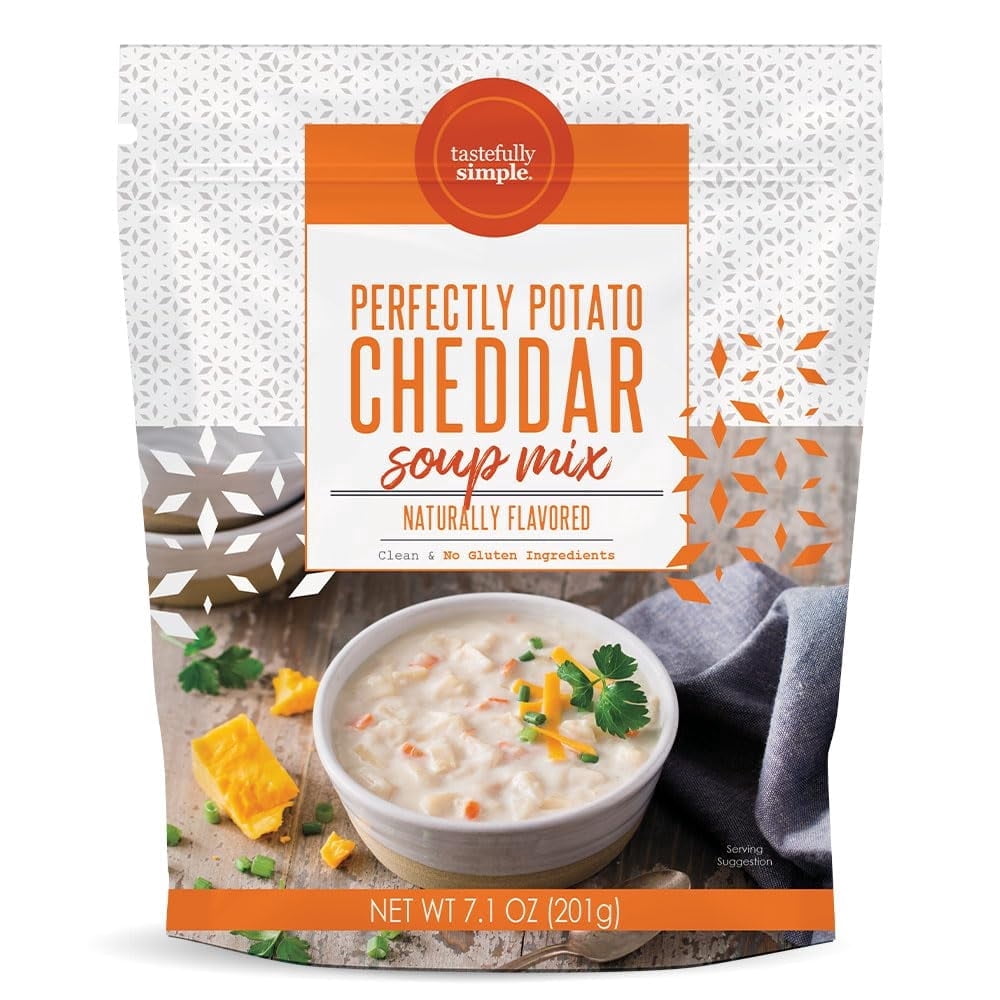 Tastefully Simple Perfectly Potato Cheddar Soup, 7.1 Ounce - Walmart.com