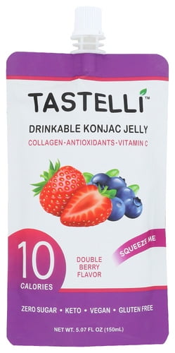 Tastelli Double Berry Jelly 5.07 fl oz (Pack Of 10)